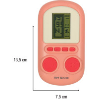 Prenosná elektronická arkádová herná konzola - ružová
