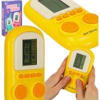 Prenosná elektronická arkádová herná konzola - žltá