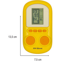 Prenosná elektronická arkádová herná konzola - žltá