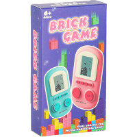 Prenosná elektronická arkádová herná konzola - žltá