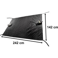 Slnečná clona na okná auta vodotesná