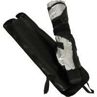 Slnečná clona na čelné sklo auta - dáždnik - 65x110 cm