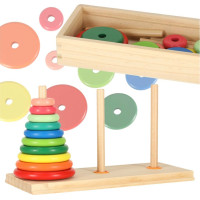 Drevená pyramída - Hanojská veža