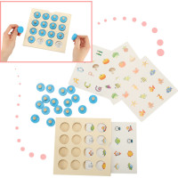 Montessori hra pexeso - 4 karty