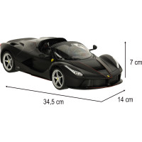 RC auto 1:14 Ferrari LaFerrari Aperta - čierne