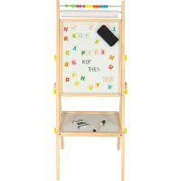 Obojstranná magnetická tabuľa s doplnkami - 38x37x90 cm