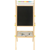 Obojstranná magnetická tabuľa s doplnkami - 38x37x90 cm