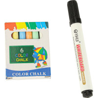 Obojstranná magnetická tabuľa s doplnkami - 38x37x90 cm