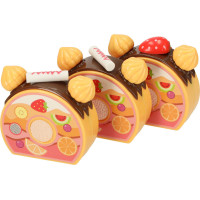 Narodeninovú tortu a sladkosti 75 prvkov - modrá