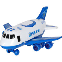 Transportné lietadlo + 3 policajné vozidlá