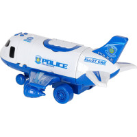 Transportné lietadlo + 3 policajné vozidlá