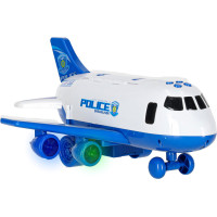 Transportné lietadlo + 3 policajné vozidlá