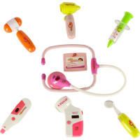 Doktorandská sada v kufríku DOCTOR - svetlo ružová