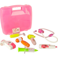 Doktorandská sada v kufríku DOCTOR - svetlo ružová