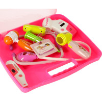 Doktorandská sada v kufríku DOCTOR - svetlo ružová