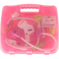 Doktorandská sada v kufríku DOCTOR - svetlo ružová