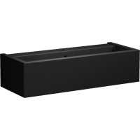 Kerasan KANAAL keramické umývadlo 100x40cm, čierna mat 574331