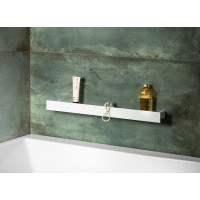 Sapho PATRON sklenená polica 78cm, biela PX785W