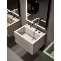 Kerasan KANAAL keramické umývadlo 60x46,5cm, verde mat 574011