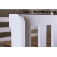 Detská posteľ z masívu borovice BEN so šuplíkmi - 200x80 cm - KAŠMÍROVÁ