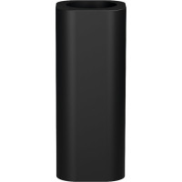 Kerasan HAKO keramický podstavec k stene pre umývadlo 554331, čierna mat 557131