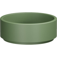 Kerasan OKE keramické umývadlo na dosku, Ø 40cm, verde mat 554111