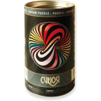 CURIOSI Obojstranné drevené puzzle Double: Lolly 88 dielikov