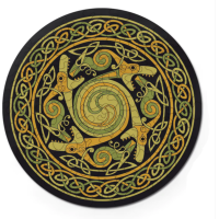 CURIOSI Obojstranné drevené puzzle Double: Drak 88 dielikov