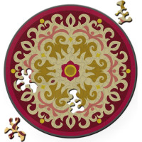 CURIOSI Obojstranné drevené puzzle Double: Ruže 88 dielikov