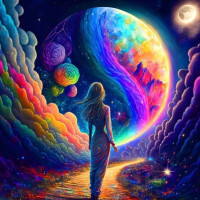 MAGNOLIA Puzzle Astrálna návšteva 1023 dielikov