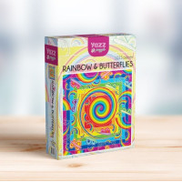 YAZZ Puzzle Dúha a motýle 1023 dielikov