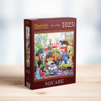 MAGNOLIA Puzzle Mačacia prechádzka 1023 dielikov