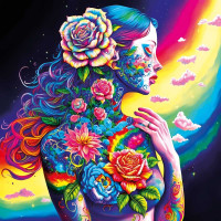 MAGNOLIA Puzzle Kvetinová bohyňa 1023 dielikov