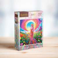 MAGNOLIA Puzzle Kvetinový chodník 1023 dielikov