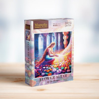 MAGNOLIA Puzzle Kvetinový oltár 1023 dielikov