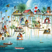 MAGNOLIA Puzzle Pier City 1023 dielikov