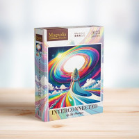 MAGNOLIA Puzzle Prepojenie 1023 dielikov