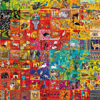 MAGNOLIA Puzzle Sto dlaždíc 1023 dielikov