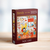 MAGNOLIA Puzzle Veselá izba 1023 dielikov