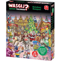 JUMBO Puzzle WASGIJ Adventný kalendár: Splašenie soby! 24x54 dielikov