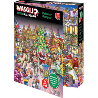 JUMBO Puzzle WASGIJ Adventný kalendár: Splašenie soby! 24x54 dielikov