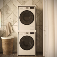 Skriňa na práčku a sušičku - biela