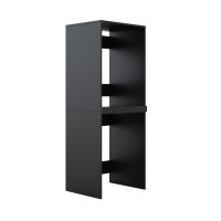 Skriňa na práčku a sušičku - čierna