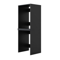 Skriňa na práčku a sušičku - čierna