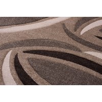 Moderný kusový koberec MATRA tmavo béžový C804B