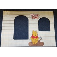 Detská posteľ DOMČEK Disney - MACKO PU A TIGRÍK 160x80 cm