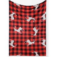 Vianočná sada COZY & NATALE - deka 150x200 cm + vankúš Happy Holidays