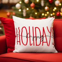 Vianočná sada COZY & NATALE - deka 150x200 cm + vankúš Happy Holidays