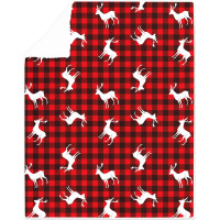 Vianočná sada COZY & NATALE - deka 150x200 cm + vankúš Happy Holidays