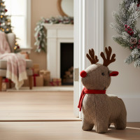 Zarážka do dverí JELEN - 24x20 cm - béžový